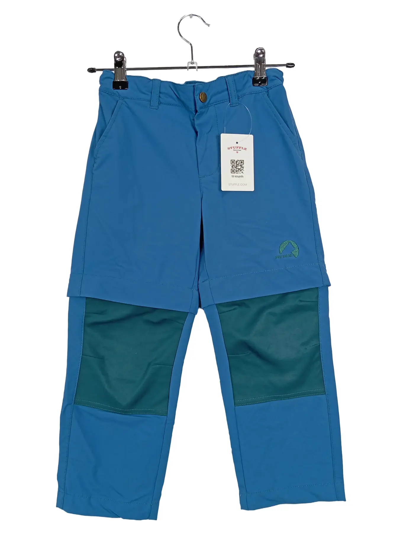 FINKID Outdoorhose Blau Gr. 116 Kinder Polyamid Trekkinghose