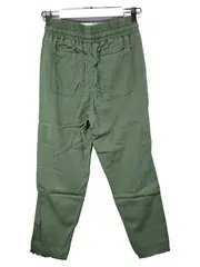 Vorschaubild 2 von Damen Stoffhose Jogger Hose Oliv Grün Größe XS Casual