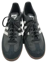 Vorschaubild 2 von Samba Herren Sneaker Low Schwarz Retro Leder Gr. 46