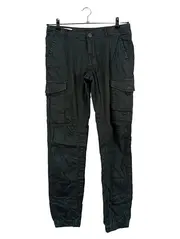 Vorschaubild 1 von Jogger Cargohose Kinder Gr. 170 Grün Freizeit Baumwolle