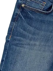 Vorschaubild 5 von Damen Jeans Shorts Gr. 27 Blau Casual Bermuda