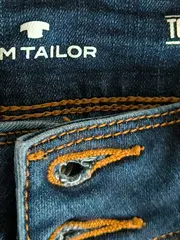 Vorschaubild 8 von Damen Jeans Shorts Gr. 27 Blau Casual Bermuda