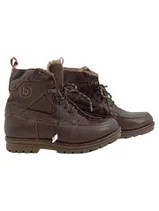 Vorschaubild 1 von Herren Stiefel Gr. 40 Braun Leder Gefüttert Winterstiefel Boots