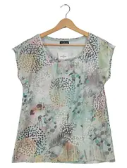 Vorschaubild 1 von TAIFUN Damen T-Shirt Gr. 36/S Mehrfarbig Grafisch Modern