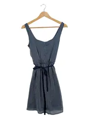 Vorschaubild 1 von Damen Sommerkleid M Blau Gestreift Casual