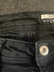 Vorschaubild 4 von EDC Skin Fit Jeans Damen Schwarz W27/36 Baumwolle Casual Knopf