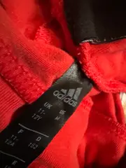 Vorschaubild 2 von Trainingshose Kinder Mädchen Gr. 152 Rot 3-Streifen Sport