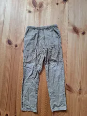 Vorschaubild 2 von Stoffhose Kinder Gr. 110 Beige Leinen Baumwolle Casual