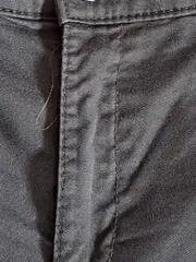 Vorschaubild 3 von Damen Stoffhose Chino Schwarz Gr. 44 Baumwolle Stretch