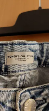 Vorschaubild 5 von Damen Jeans Regular Fit Blau Gr. 46 W35 Baumwolle Alltag