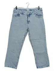 Vorschaubild 1 von Damen Jeans Regular Fit Blau Gr. 46 W35 Baumwolle Alltag