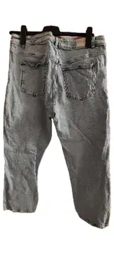 Vorschaubild 2 von Damen Jeans Regular Fit Blau Gr. 46 W35 Baumwolle Alltag