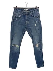 Vorschaubild 1 von Herren Destroyed Jeans Größe 44 Blau Streetwear