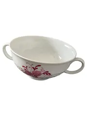 Vorschaubild 1 von Suppentasse Klassisch Weiß Porzellan 500ml Blumendekor