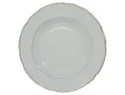 Vorschaubild 2 von Sammelteller DIADEM Weiß Goldrand Porzellan 24cm Elegant