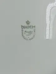 Vorschaubild 3 von Sammelteller DIADEM Weiß Goldrand Porzellan 24cm Elegant