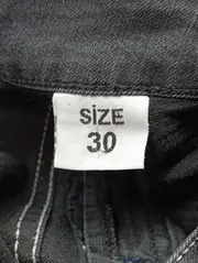 Vorschaubild 4 von Herren Jeans Slim Fit W30/46/S Schwarz Casual Denim Hose