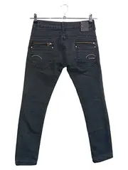 Vorschaubild 2 von Herren Jeans Slim Fit W30/46/S Schwarz Casual Denim Hose
