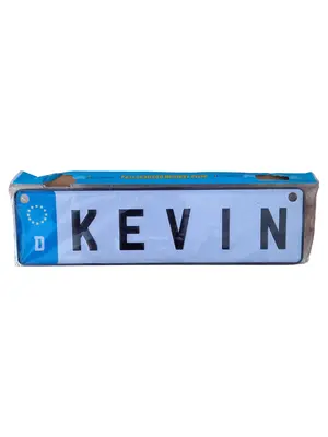 OUT OF THE BLUE KG Blechschild