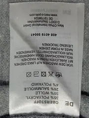 Vorschaubild 5 von MARC O POLO Damen Blusenkleid Gr. 36/S Grau Wolle Baumwolle Casual