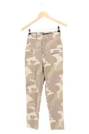 Vorschaubild 1 von Damen Cargohose XS W25/34 Beige Camouflage Casual Hose