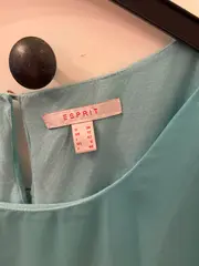 Vorschaubild 2 von Damen Bluse Türkis Gr. 38 Casual Sommer Shirt Oberteil