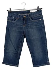Vorschaubild 1 von EDC Capri Jeans Shorts Damen Blau W27 Casual Baumwolle Gr. 36