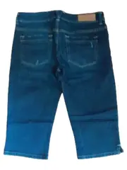 Vorschaubild 3 von EDC Capri Jeans Shorts Damen Blau W27 Casual Baumwolle Gr. 36