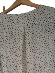 Vorschaubild 5 von Damen Bluse Sternenmuster Gr. 36/S Langarm Casual Polyester