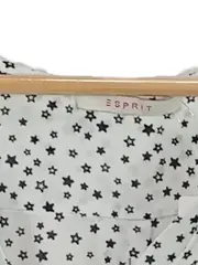 Vorschaubild 8 von Damen Bluse Sternenmuster Gr. 36/S Langarm Casual Polyester