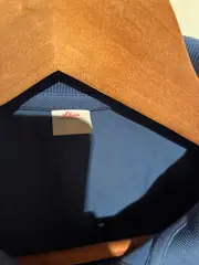 Vorschaubild 4 von Damen Poloshirt Basic Blau Gr. 36