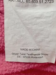 Vorschaubild 4 von Kinder Winterjacke Gr. 62 Rot Casual Gesteppt Kapuze