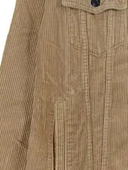 Vorschaubild 4 von Cordjacke Damen Gr. S Beige Baumwolle Oversized Casual