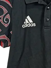 Vorschaubild 3 von Maori All Blacks Rugby Poloshirt Herren S Schwarz Sportlich