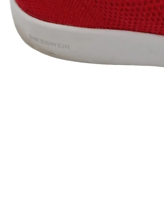 GIESSWEIN Herren Schnürschuhe Rot Mesh Sportlich Freizeit 38