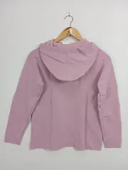 Vorschaubild 2 von Damen Kapuzenpullover Hoodie Rosa Gr. 36/S Casual