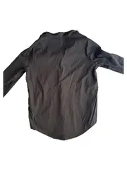 Vorschaubild 2 von Damen Hemdbluse Gr. 38 Grün Khaki Oliv 3/4-Arm Minimalistisch