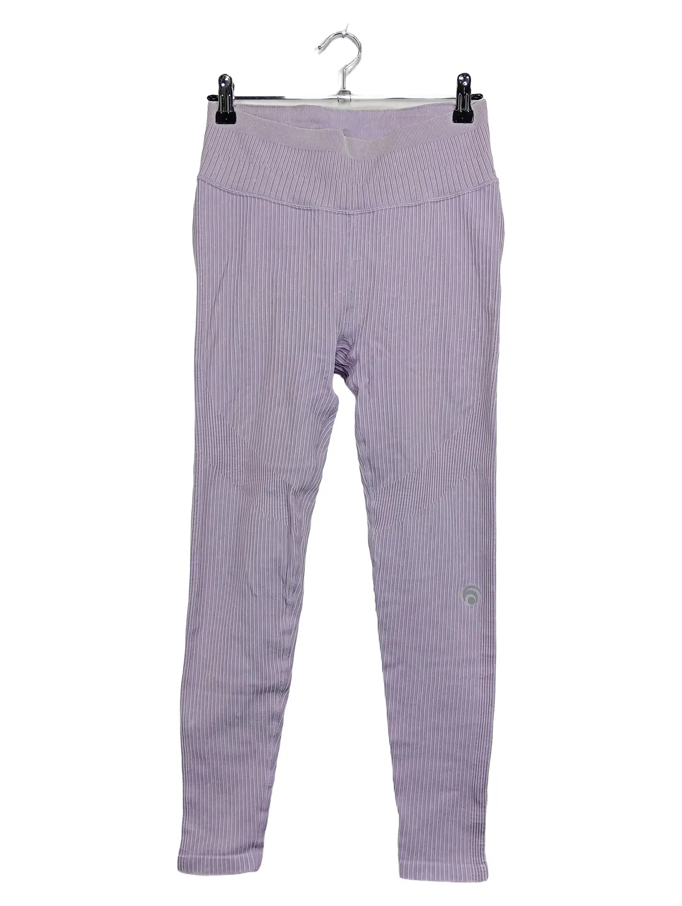 OCEANSAPART Damen Leggings S Lila Sportlich Rippstrick Yoga Fitness Hose