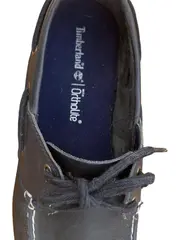 Vorschaubild 3 von Herren Bootsschuhe Leder Blau Größe 44.5 Maritim Schnürschuhe