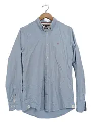 Vorschaubild 1 von Herren Business Hemd Langarm Blau Gr. 48/M Slim Fit