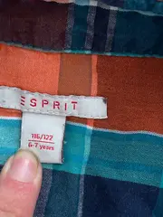 Vorschaubild 6 von Kinder Hemdbluse kariert Kurzarm Mehrfarbig Gr. 116x122 Casual