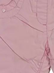 Vorschaubild 2 von Baby Mädchen Stoffhose Gr. 68 Rosa Rüschen Baumwolle