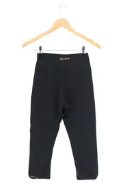 Vorschaubild 2 von Damen Leggings Schwarz Gr. M Sport Casual Mesh-Details