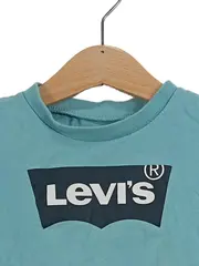 Vorschaubild 3 von Kinder T-Shirt Gr. 86 Türkis Casual Logo-Print