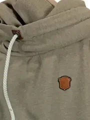 Vorschaubild 2 von Damen Kapuzenpullover Hoodie Gr. 36/S Beige Casual