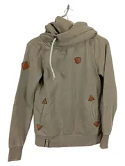 Vorschaubild 1 von Damen Kapuzenpullover Hoodie Gr. 36/S Beige Casual