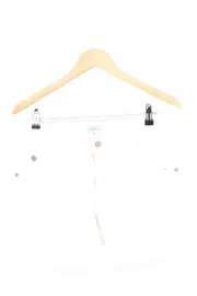 Vorschaubild 1 von Damen Shorts Gr. 36 Weiß Casual Baumwolle Sommer Hose