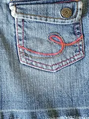 Vorschaubild 2 von Kinder Jeansrock Gr. 122 Blau Casual Denim Rock