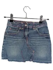 Vorschaubild 1 von Kinder Jeansrock Gr. 122 Blau Casual Denim Rock