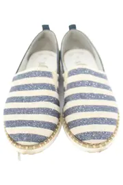 Vorschaubild 2 von Damen Slipper Gr. 36 Mehrfarbig Gestreift Glitzer Maritim Casual